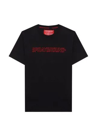 Хлопковая футболка Sprayground
