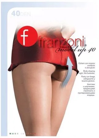 Колготки Franzoni Model Up, 40 den, размер 2, черный