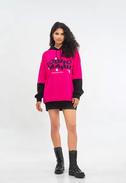 Толстовка Tom Barron Freizeitanzug WOMEN OVERSIZE FIT TUNIC, цвет fusia