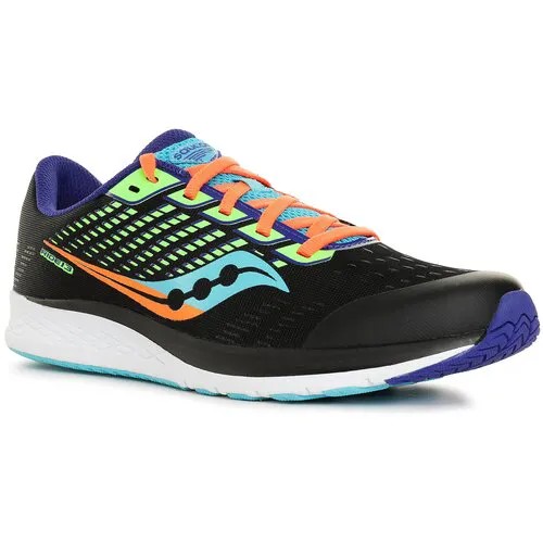 Беговые Кроссовки Детские Saucony S-Ride 13 Black/Green (Us:5,5)