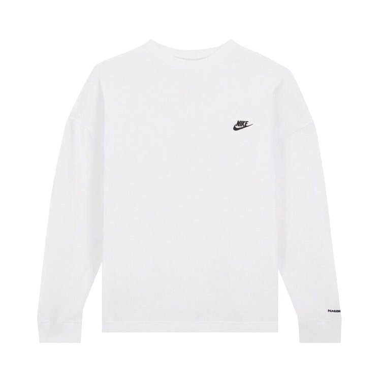 Футболка Nike x PEACEMINUSONE G-Dragon Long-Sleeve  (Asia Sizing) 'White', белый