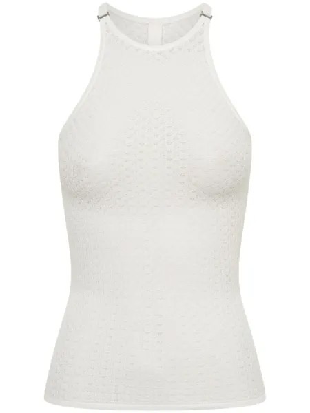Dion Lee топ Serpent без рукавов, нейтральный цвет