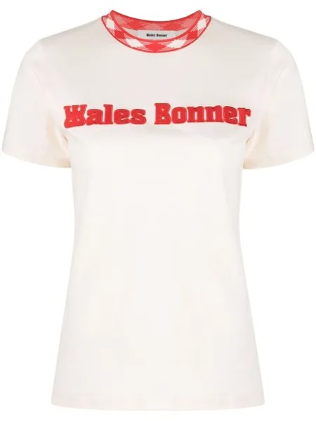 Футболка Original с логотипом Wales Bonner, бежевый