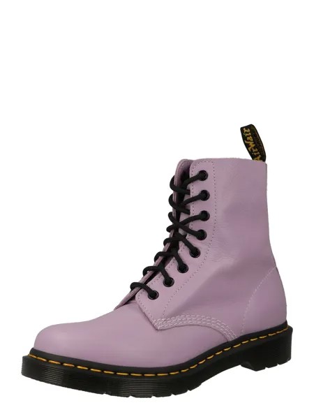 Ботильоны на шнуровке Dr. Martens Pascal, сирень