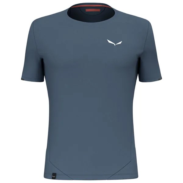 Функциональная рубашка Salewa Pedroc Dry Hybrid T Shirt, цвет Java Blue