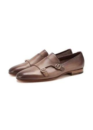 Кожаные монки Santoni