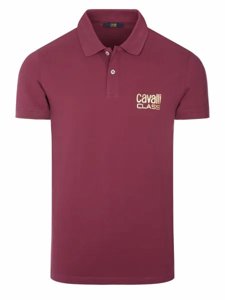 Рубашка поло Cavalli Class, бордовый