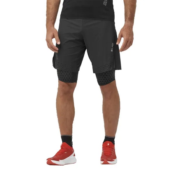 Спортивные шорты Salomon S/LAB Ultra 2-in-1, черный