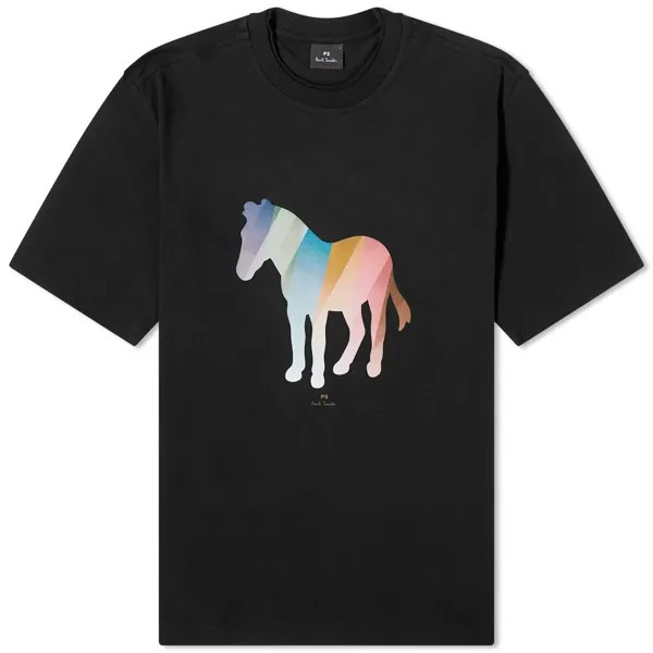 Футболка Paul Smith Broad Zebra, черный