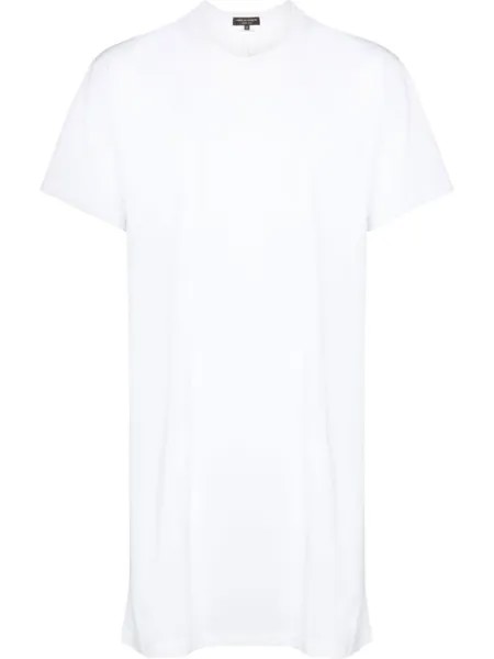 Comme des Garçons Homme Plus футболка с круглым вырезом и графичным принтом, белый