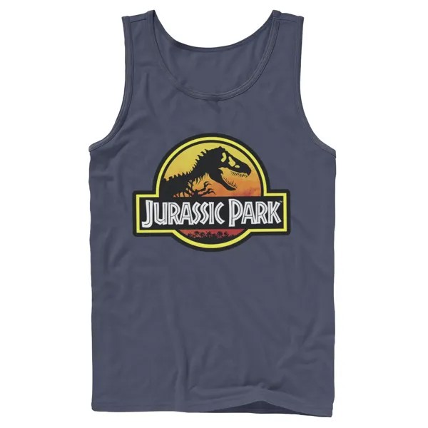 Мужская майка с графическим рисунком и логотипом «Парк Юрского периода» Jurassic World