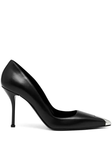 Alexander McQueen туфли Punk 90, черный