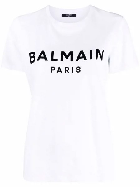 Balmain футболка с логотипом