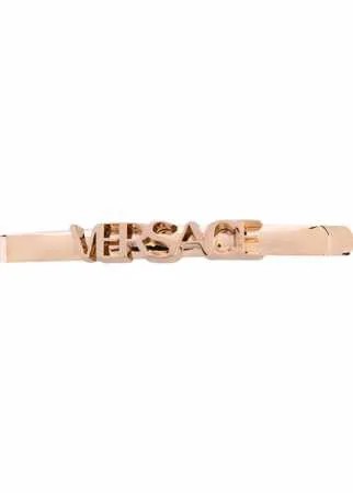 Versace заколка для волос с логотипом