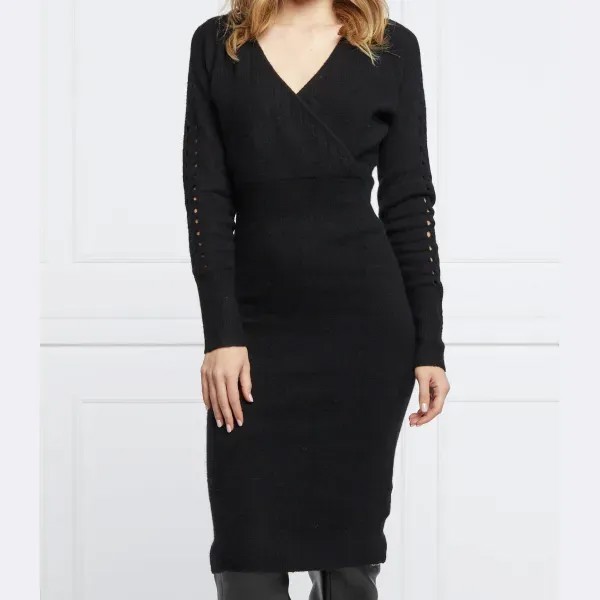 Платье Dayna с добавлением шерсти Marciano Guess, черный