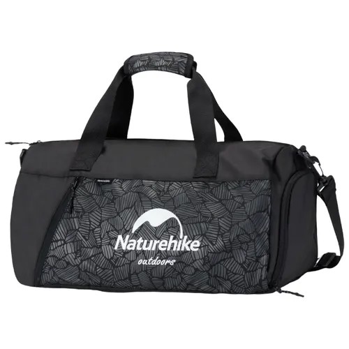 Сумка спортивная Naturehike NH19SN002, 40 л, 28.5х30х50 см, отделение для обуви, плечевой ремень, водонепроницаемая, черный