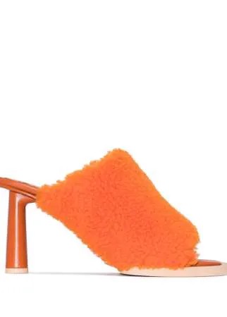 Jacquemus мюли Les mules carrés ronds