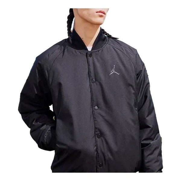 Куртка Air Jordan Sport Varsity Jacket. 'Black', черный