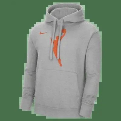 Худи Nike WNBA, цвет Grey Heather/Brilliant Orange