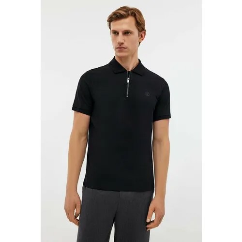 Поло Baon B7024501, размер S, black