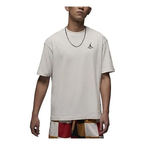 Футболка Air Jordan Flight Heritage 85 T-Shirts 'Beige', бежевый