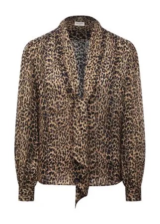 Шелковая блузка Saint Laurent