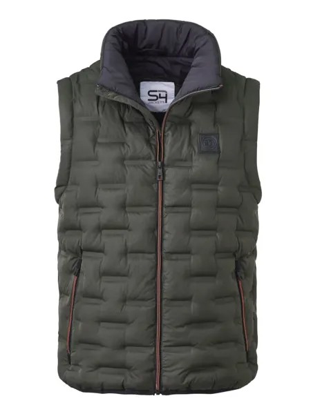 Утепленный жилет S4 JACKETS, оливковый