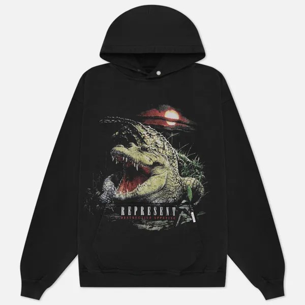 Мужская толстовка REPRESENT Destructive Appetite Hoodie серый, Размер XL