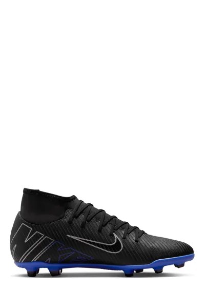 Футбольные бутсы Mercurial Superfly 9 Club для игры на твердых поверхностях Nike, черный