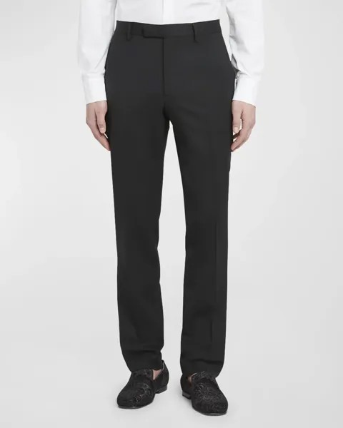 Мужские брюки-смокинги Etro, цвет Black