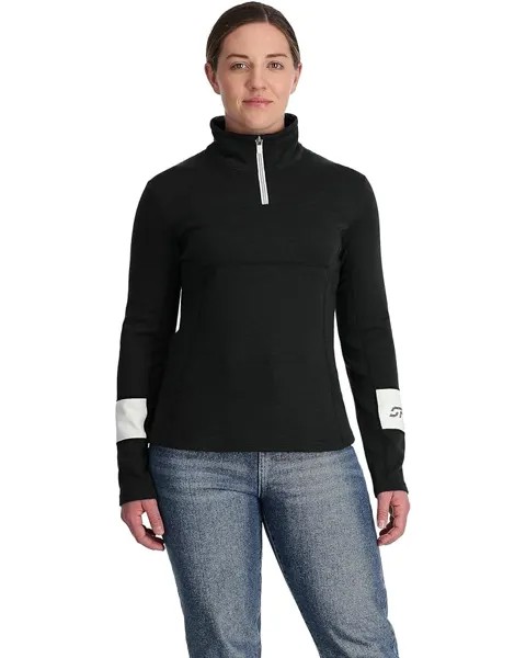 Куртка Spyder Speed Fleece 1/2 Zip, черный