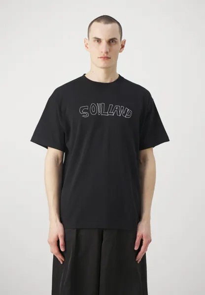 Футболка с принтом Soulland, черный