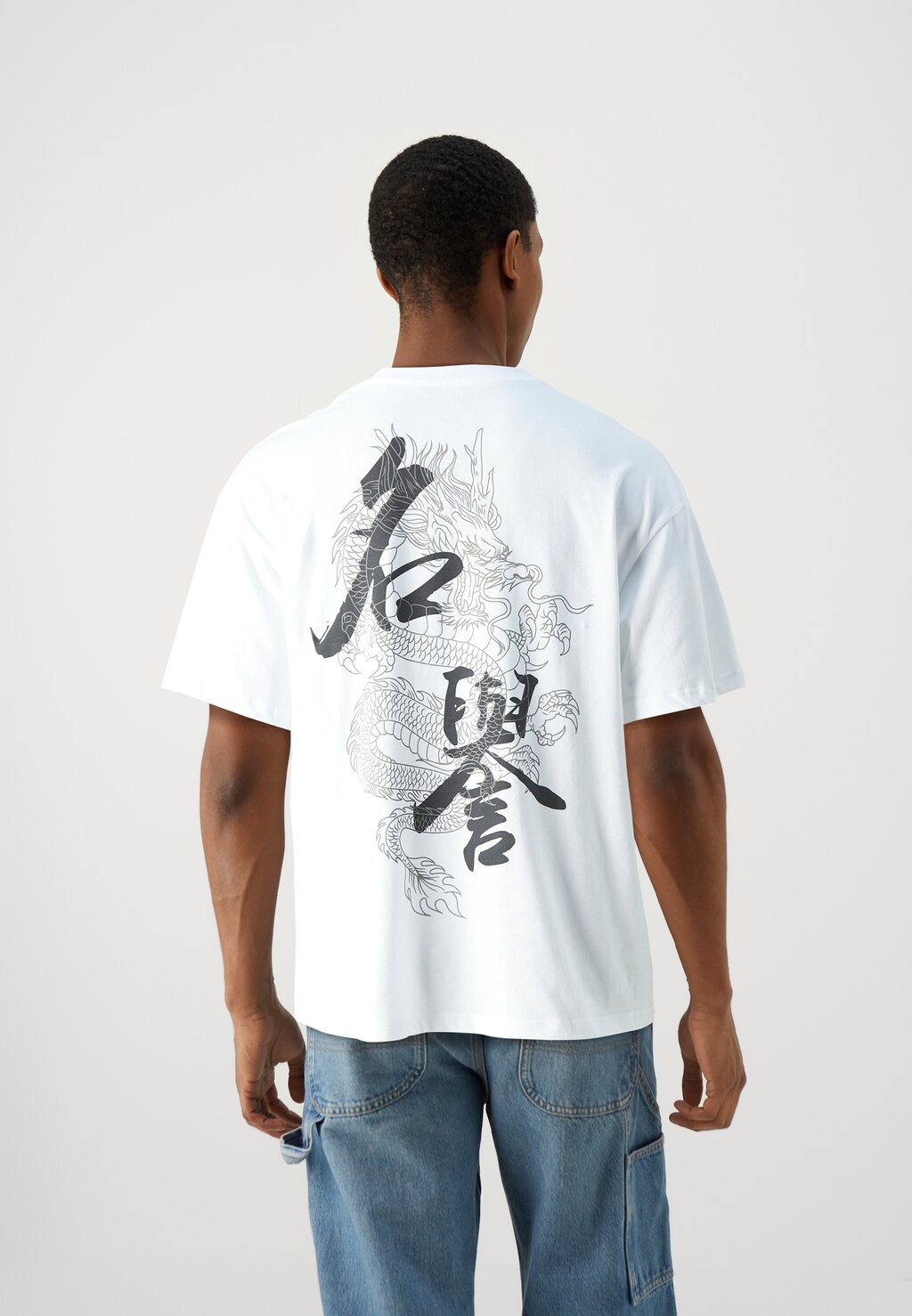Футболка с набивным рисунком Jorhonor Tee Crew Neck Unisex Jack & Jones, ярко-белая