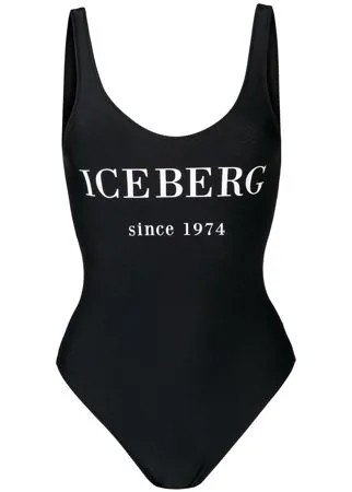 Iceberg слитный купальник с логотипом