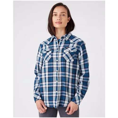 Рубашка Wrangler BOYFRIEND WESTERN SH Женщины W5Q1NUXCE M
