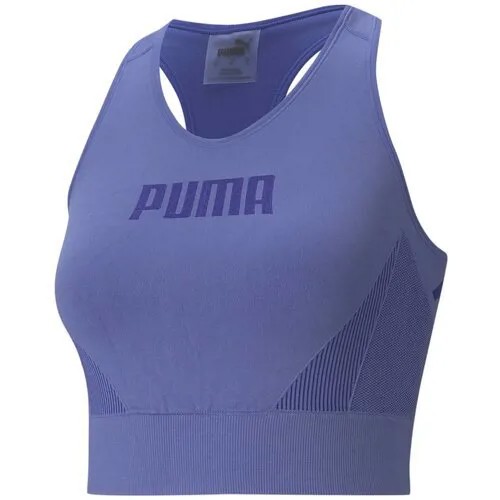 Топ Puma Evostripe Evoknit Bra Top Синий S 58594314