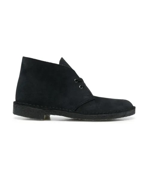Замшевые ботинки дезерты Clarks, синий