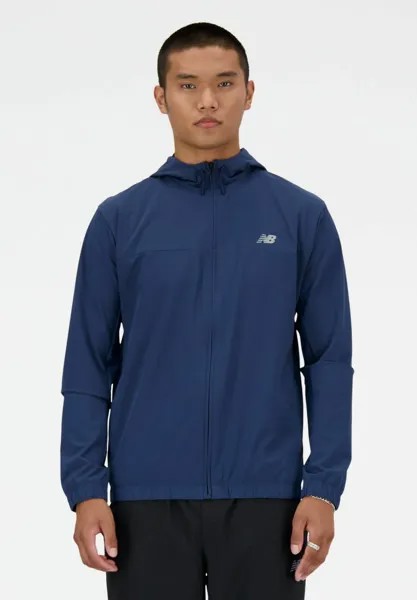 Легкая куртка FULL ZIP New Balance, цвет nb navy