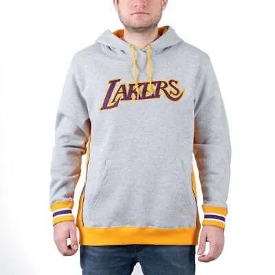 Mitchell - Ness Premium Fleece Lal Pullover Hoodie Mens Grey Casual Outerwear FP