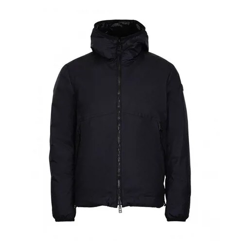 Куртка Peuterey, демисезон/зима, силуэт прямой, карманы, капюшон, размер 48, синий