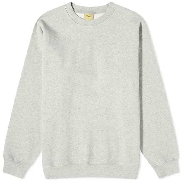 Свитшот Dime Classic Small Logo, цвет Heather Grey