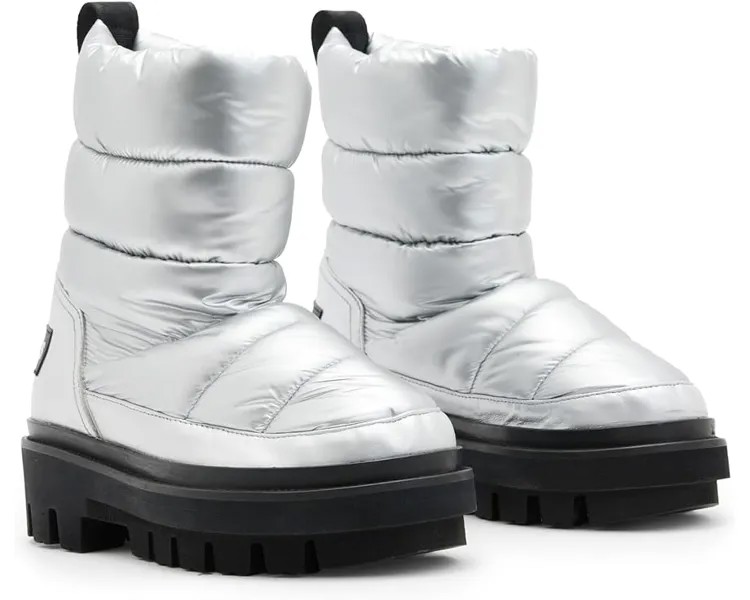 Ботинки AllSaints Alba Alpine, серебряный