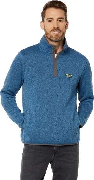 Свитер Флисовый пуловер L.L.Bean, цвет Iron Blue
