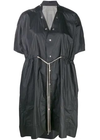 Rick Owens short-sleeved raincoat