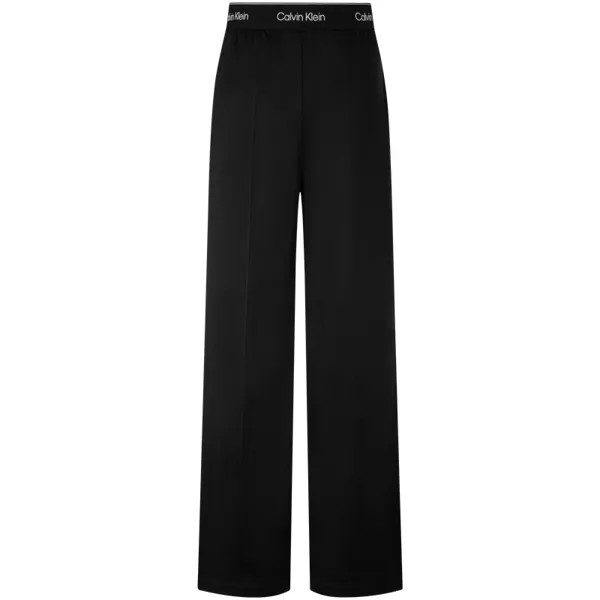 Calvin Klein Женские трикотажные спортивные штаны, цвет 001 - Black