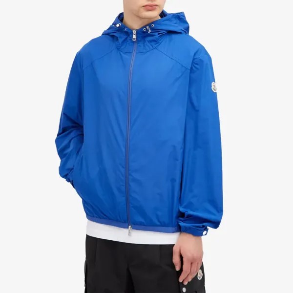 Moncler Clapier Мягкая нейлоновая куртка, синий