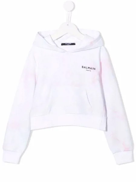 Balmain Kids худи с логотипом