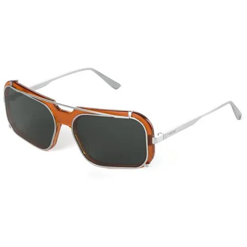 Солнцезащитные очки FAKOSHIMA, оранжевый, бежевый