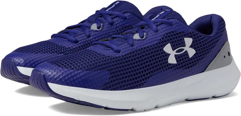 Кроссовки Surge 3 Under Armour, цвет Sonar Blue/Steel/Halo Gray