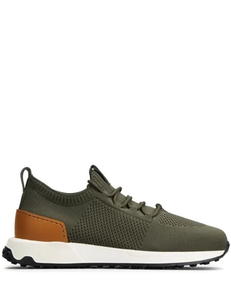 Tod's сетчатые кроссовки Running Mid Volume 63K, зеленый